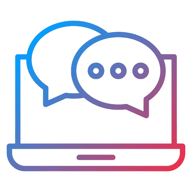 message us